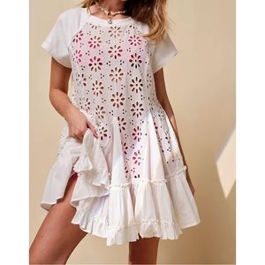 FREE PEOPLE ~Sadler Mini Dress (NWT)
